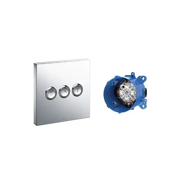Van chuyển hướng kèm phụ kiện âm tường TBV02105B_TBN01001B