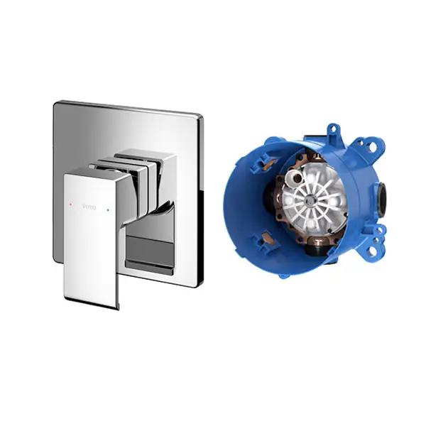 Van gật gù điều chỉnh nóng lạnh GE kèm phụ kiện âm tường TBG07303BB#MBL
