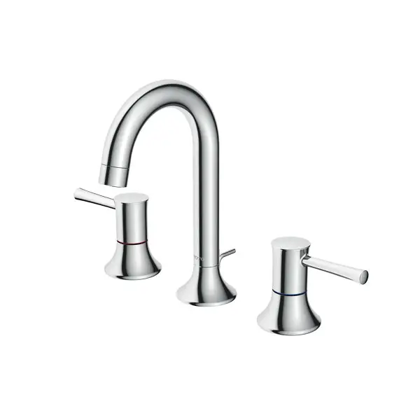 Vòi chậu tay vặn nóng lạnh LN (3 lỗ) TLS02201BA
