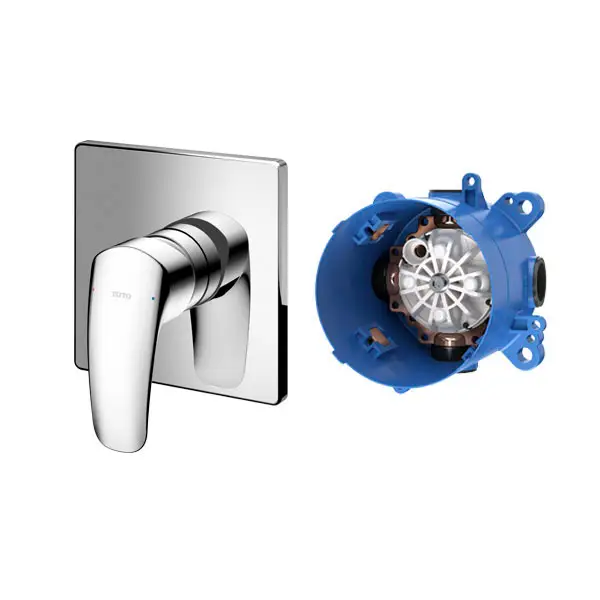 Van gật gù điều chỉnh nóng lạnh GM kèm phụ kiện âm tường TBG09303VA_TBN01001B