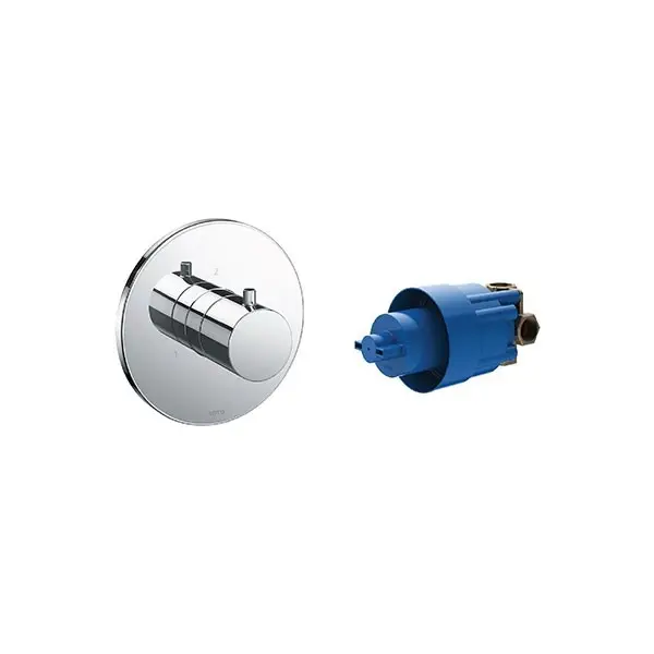 Van chuyển hướng cho sen nhiệt độ kèm phụ kiện âm tường TBV01102B_TBN01101B