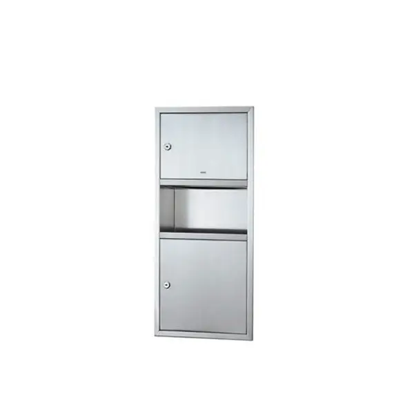 Tủ âm tường đựng giấy và thùng rác kết hợp DS712U