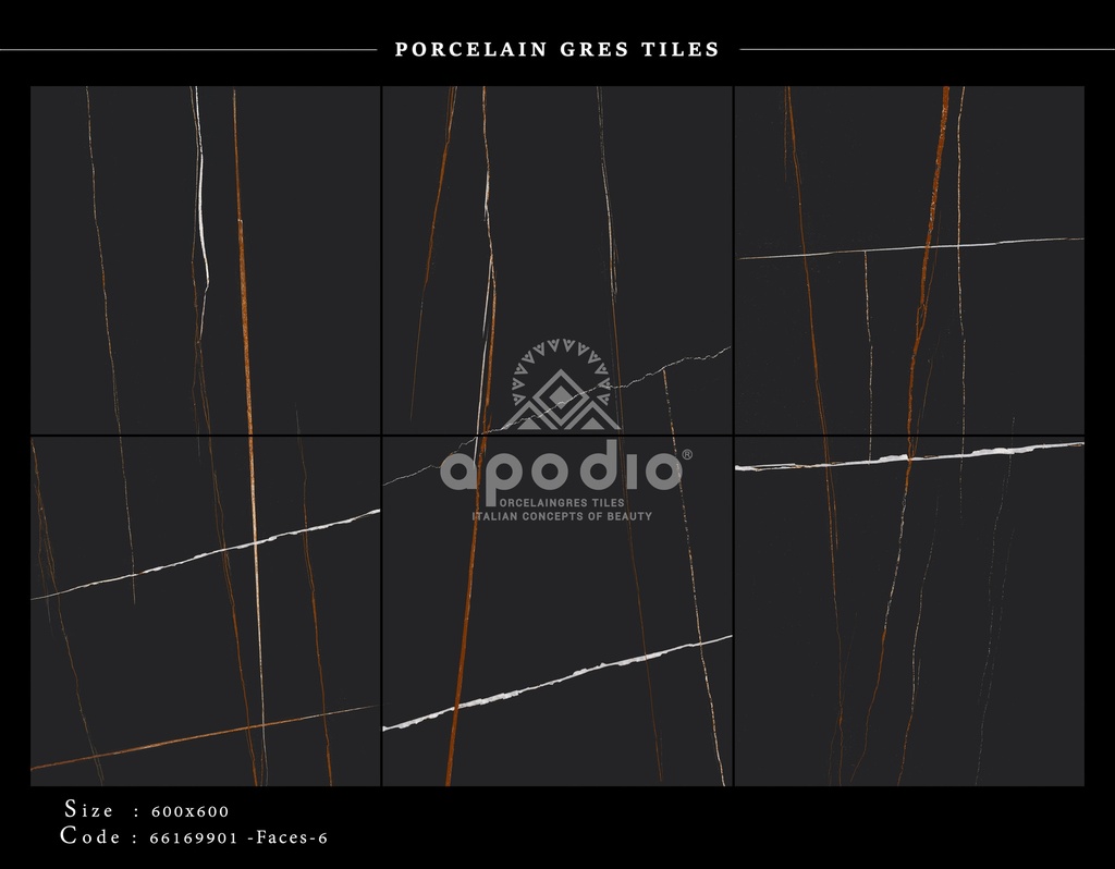 Gạch ốp lát Apodio 66169901 (Matt tinh thể)