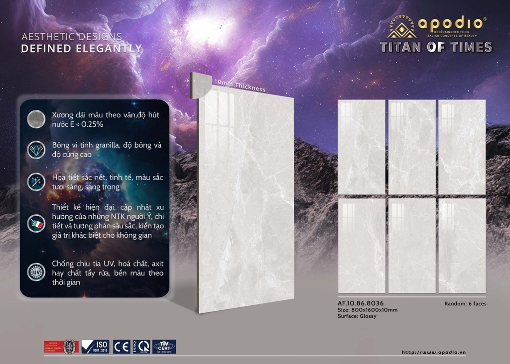 Gạch Apodio 80x160 AF.10.86.8036 (French Imperiale)