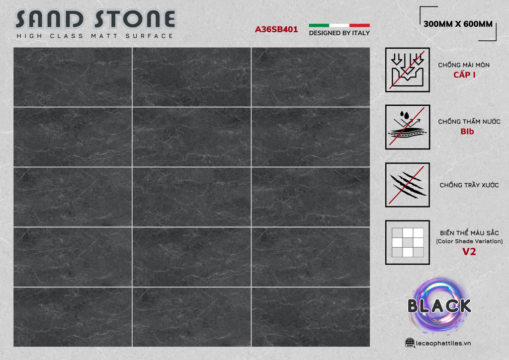 Gạch ốp lát Apodio A36SB401 (Matt)