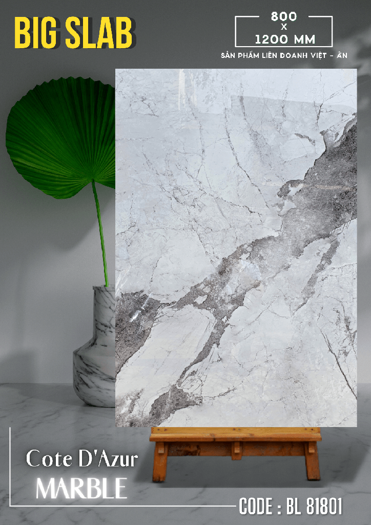Gạch ốp lát Apodio BL 81801 Big Slab