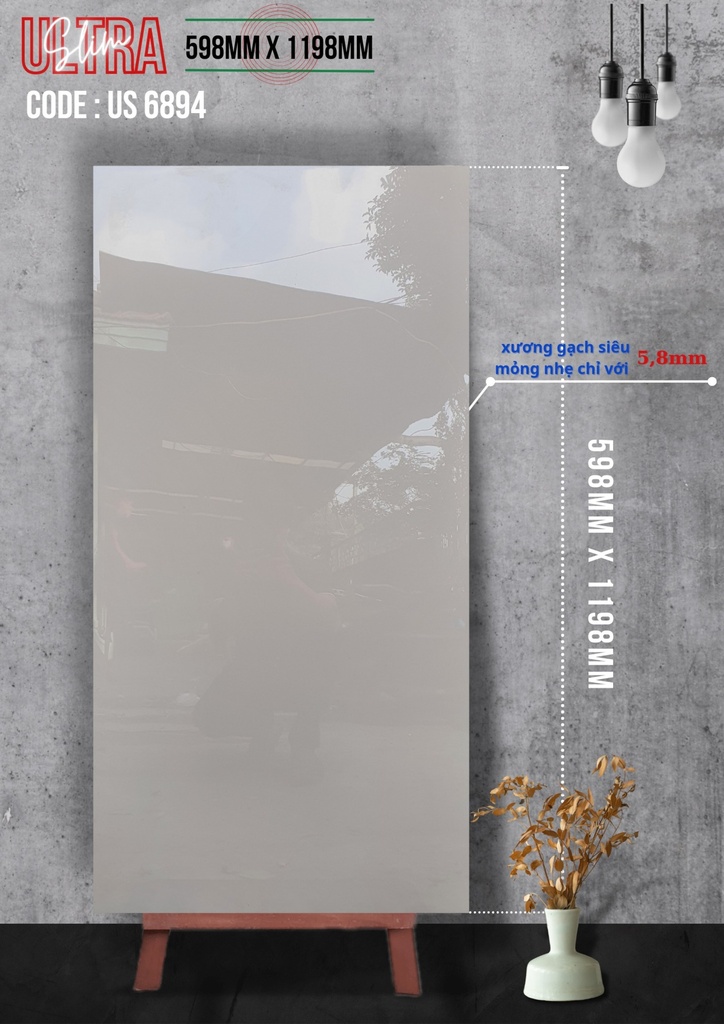 Gạch ốp lát Apodio US 6894 (598x1198x5.8mm)