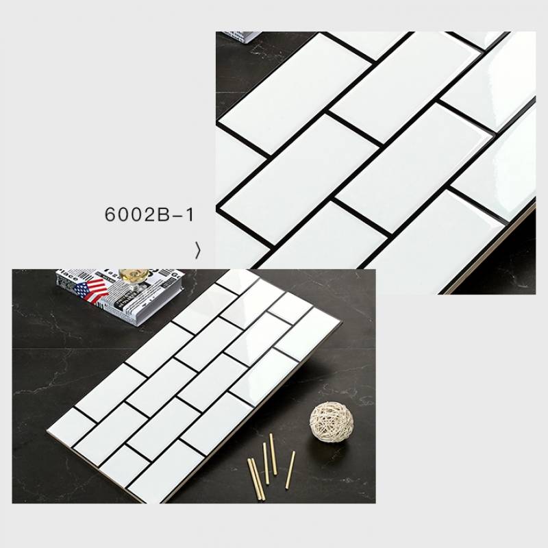 Gạch thẻ ốp tường kích thước 300x600mm mã N360600-7Y bề mặt trắng bóng