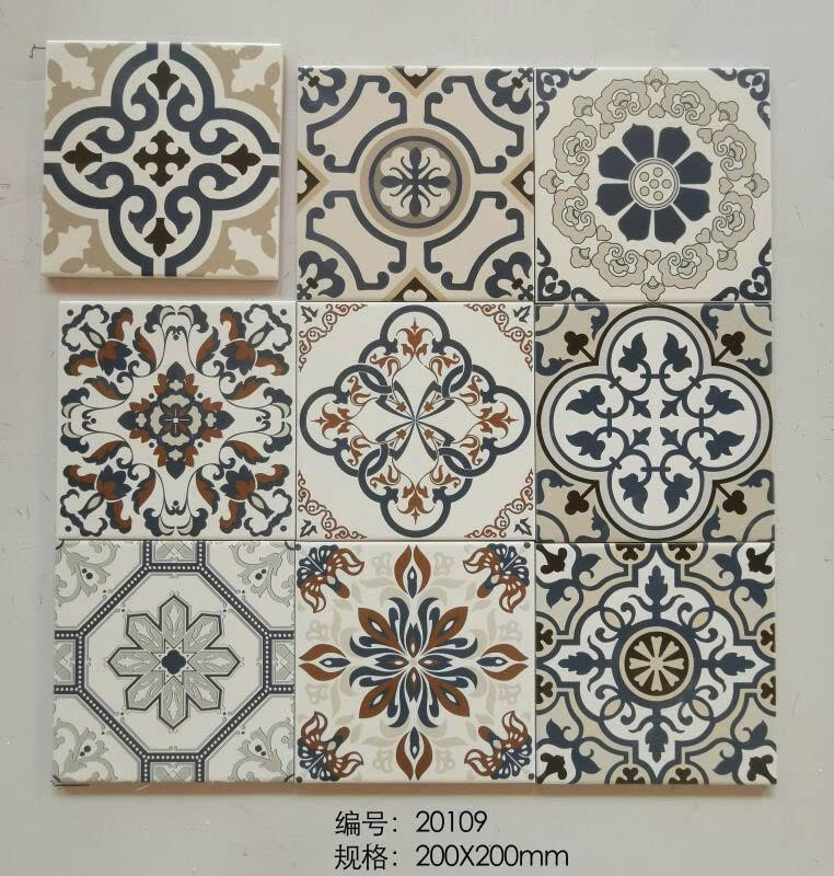 Gạch Bông Mix KT 200x200mm mã 20109