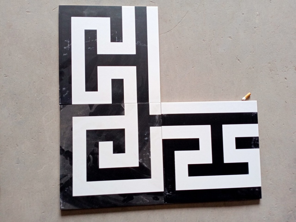 Gạch Bông Viền KT 300x300 F8109B