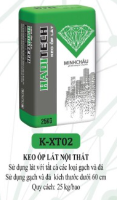 Keo dán gạch Haditech K-XT02 bao 25kg