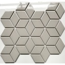  Gạch Mosaic thoi xám bóng kt 48x82x6mm EO51508 (1h/1.818m/22vien)