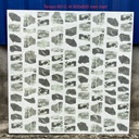 Gạch Terazo KT 600x600mm men matt mã 6012