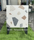 Gạch Terazo Ấn KT600x600mm Bronze