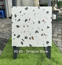 Gạch Ấn KT 600x600mm Terrazo Dove