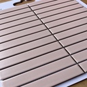 Gạch Mosaic que hồng mờ KT 22,5x145mm MHT 2202M