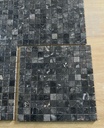Mosaic đá đen NA mài bóng chip 42x42