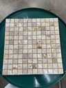 Gạch mosaic đá socola chip 15x15mm MSB M9.15