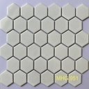 Gạch mosaic lục giác trắng bóng mã MHG 951 (15901 G)