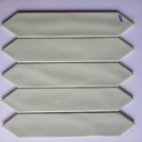 Gạch thẻ mũi tên Việt Nam, Trắng xám mờ lượn, KT 75x300 mm, 990016, Loại 1 (1 hộp/ 44 viên/ 0.99m2)