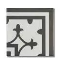 Gạch Bông Trung Quốc, men mờ xương porcelain, KT 200x200mm, góc P201-H2(MHB222G) (1 hộp/25 viên/1m2)