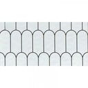 Gạch ốp tường giả lông vũ 30x60cm men bóng mã N9300-7