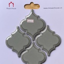 Mosaic Lồng Đèn Màu Xám