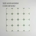 Gạch ốp tường men sứ hiện đại họa tiết hoa 400*400mm, khuyến mãi nóng