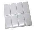 Gạch ốp tường men bóng trắng MDC Foshan 75*150 mm