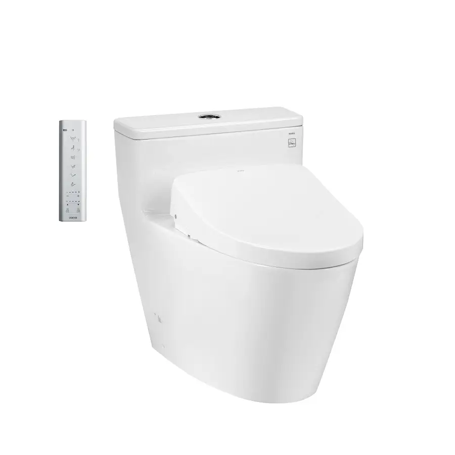 Bàn cầu 1 khối kèm nắp rửa điện tử WASHLET dòng S7 TCF4911Z MS625DW11XW