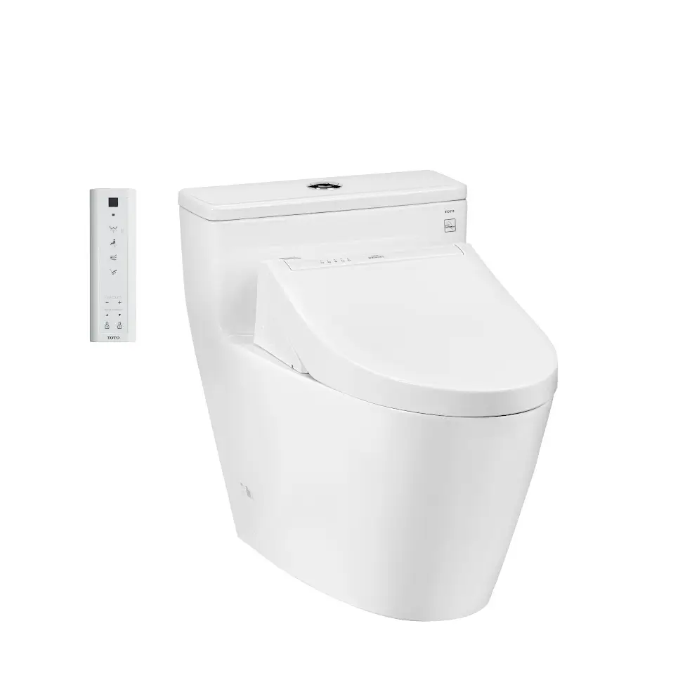Bàn cầu 1 khối kèm nắp rửa điện tử WASHLET dòng C5 TCF24460AAA MS625CDW15XW