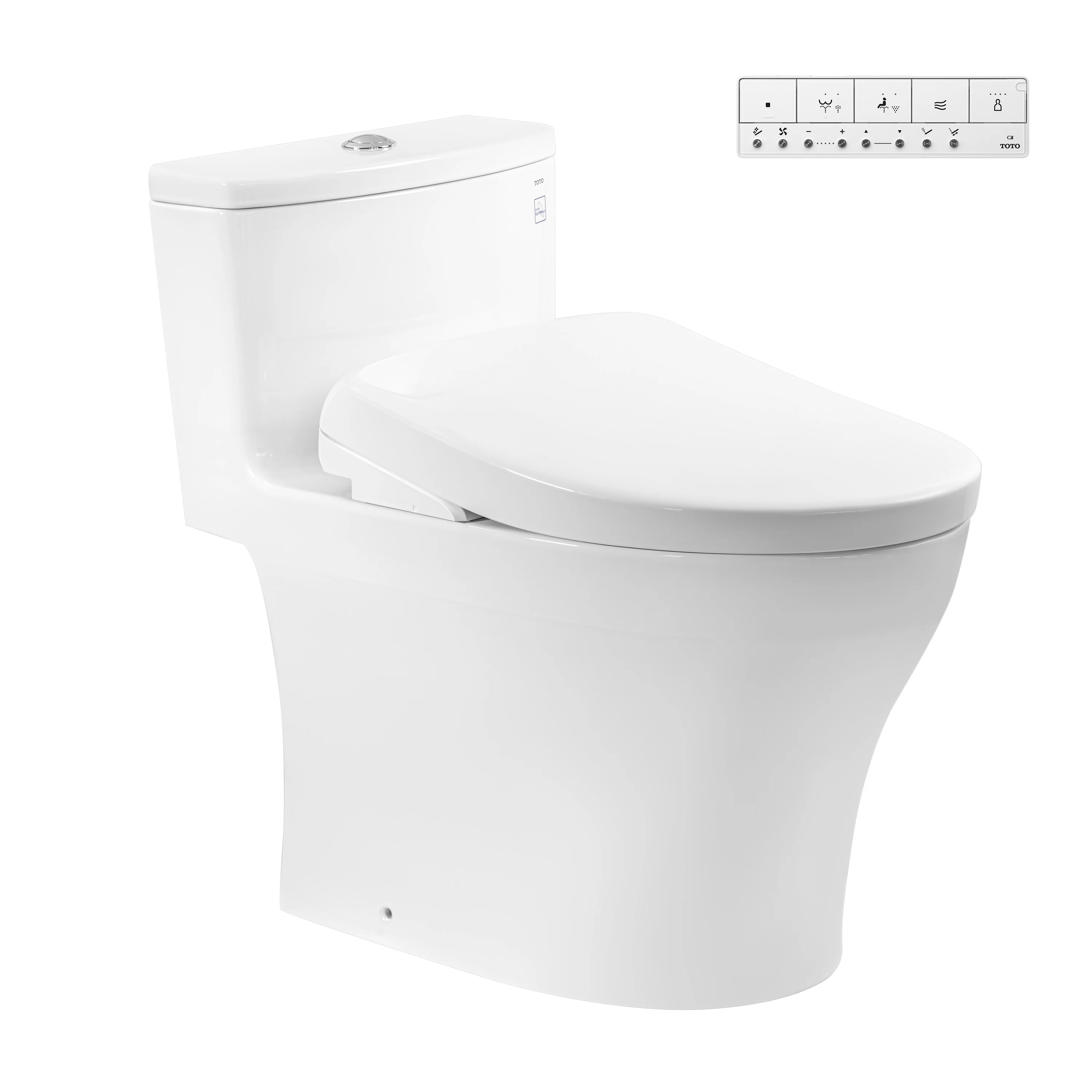 Bàn cầu 1 khối kèm nắp rửa điện tử WASHLET dòng S7 – TCF47360GAA MS885CDW23#XW