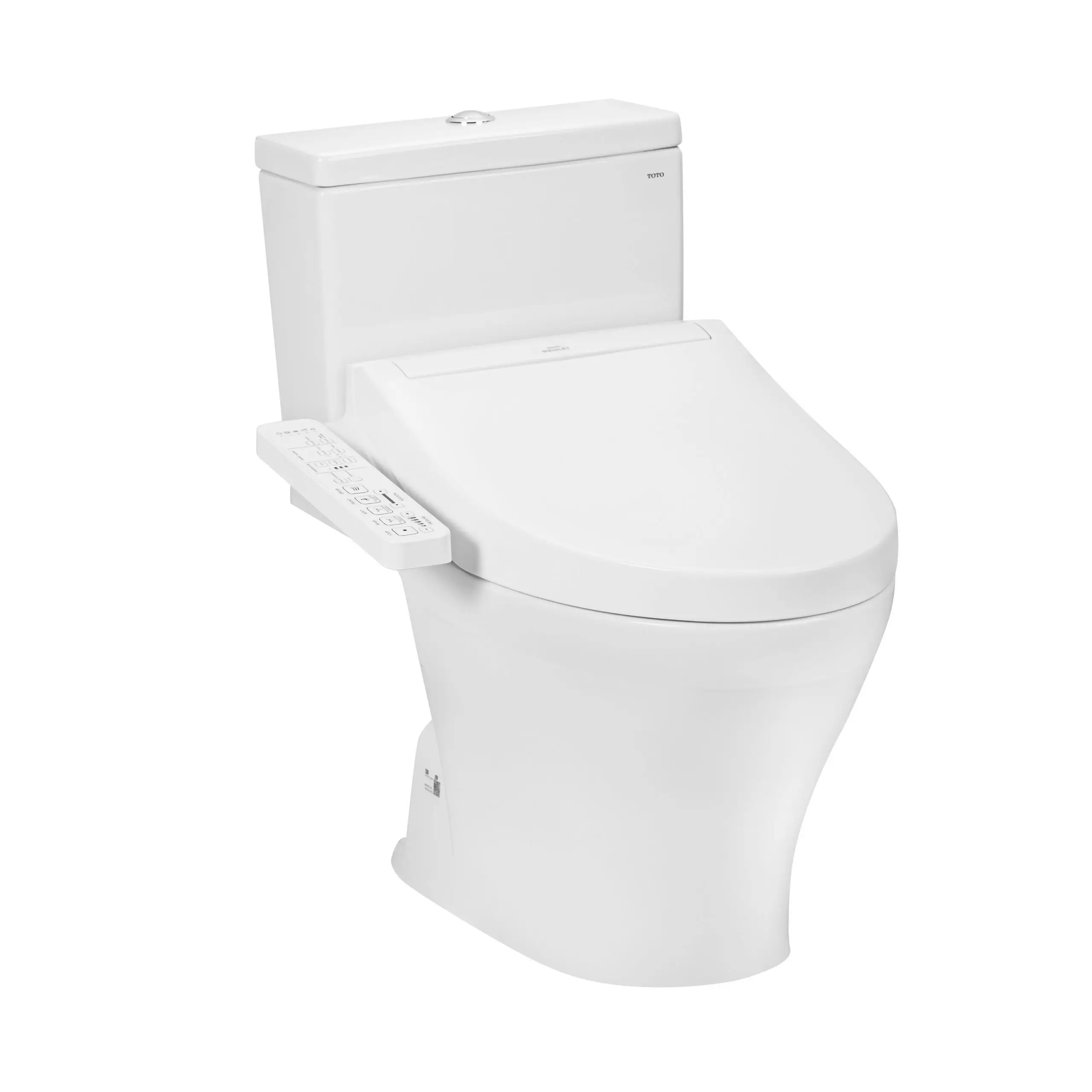 Bàn cầu hai khối kèm nắp rửa điện tử WASHLET dòng C2 TCF23410AAA CS326DW16XW