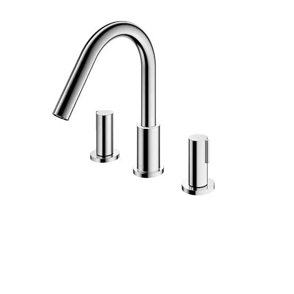 Vòi nước bồn tắm TBG11201B nóng lạnh GF (3 lỗ) TBG11201B