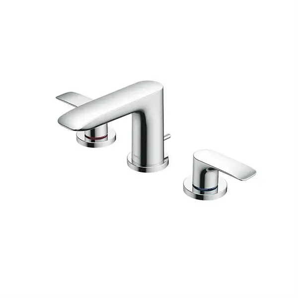 Vòi chậu tay vặn nóng lạnh GA (3 lỗ) TLG04201BB