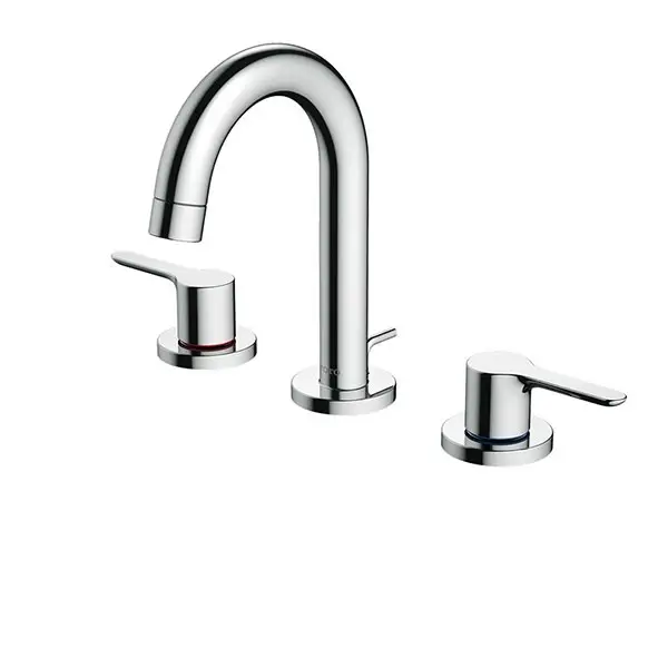 Vòi chậu tay vặn nóng lạnh LB (3 lỗ) TLS01201BA