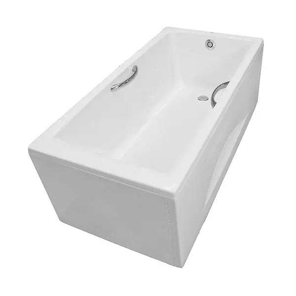 Bồn tắm nhựa có tay vịn. có yếm PAY1525HVCW_TVBF411