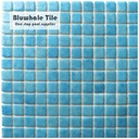 Gạch khảm mạ vàng sang trọng hiện đại Bluwhale cho bể bơi